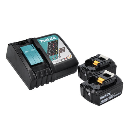 Makita DML801RG X LED Torch 240lm 18V + 2x Batteries 6.0 Ah + Charger + Diffuser