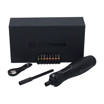 Wiha zai home Tournevis électrique E 3,6 V 1,5 Ah (DHT0001) + Jeu de 8 embouts