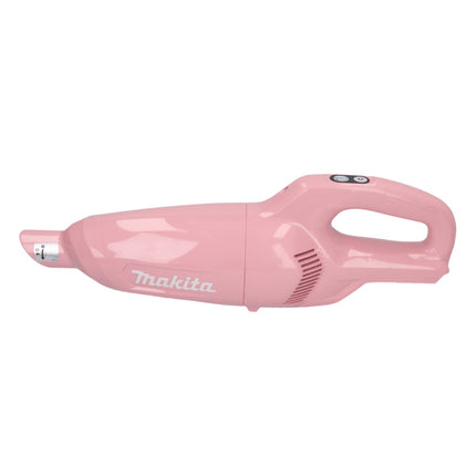 Aspiratore a batteria Makita CL 108 FDSAP 12 V 0,6 L rosa + 1x batteria ricaricabile 2,0 Ah + caricabatterie