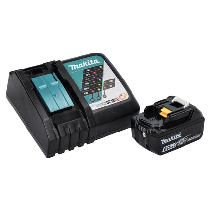 Makita DMR 203 RG1 Haut-parleur Bluetooth 12V 18V IP64 + 1x Batterie 6,0Ah + Chargeur