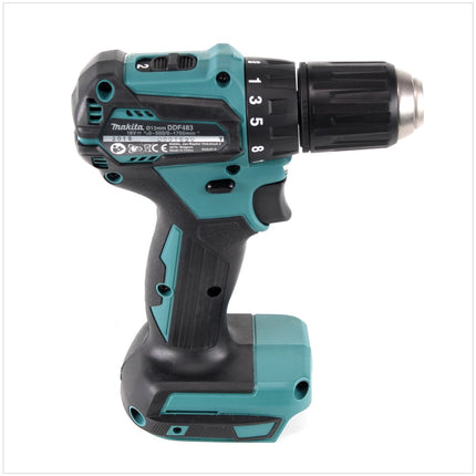 Makita DDF 483 Z Taladro atornillador a batería 18V - Sin batería, sin cargador, sin maletín incluidos