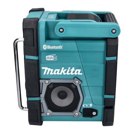 Makita DMR 301 RG cordless construction site radio 12 V max. - 18 V DAB / DAB+ / Bluetooth + 2x rechargeable battery 6.0 Ah + charger