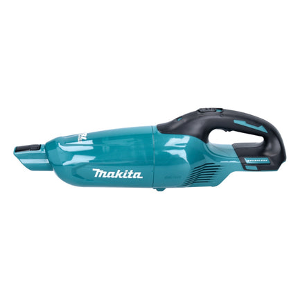 Aspirador inalámbrico Makita DCL 280 FZ 18 V sin escobillas + boquilla para suelos conmutable - sin batería, sin cargador