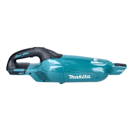 Aspirador inalámbrico Makita DCL 280 FZ 18 V sin escobillas + boquilla para suelos conmutable - sin batería, sin cargador