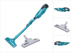 Makita DCL 281 FZ cordless hoover 18 V brushless + carpet floor nozzle - without battery, without charger