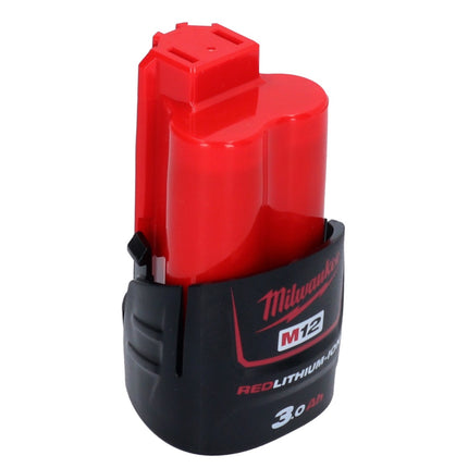 Juego de baterías Milwaukee 2x M12 B3 12 V 3.0 Ah / 3000 mAh Li-Ion ( 2x 4932451388 )