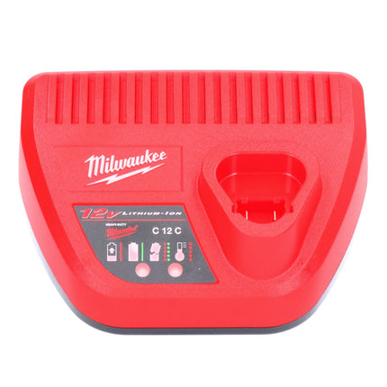Kit de inicio de batería Milwaukee M12 NRG-301 12 V 3,0 Ah / 3000 mAh Li-Ion (4932451388) + cargador M12-C12C (4932352000)