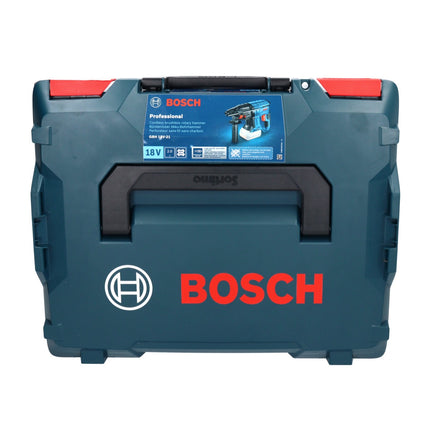Bosch GBH 18V-21 Profesjonalny akumulatorowy młot udarowo-obrotowy 18 V 2,0 J bezszczotkowy ( 0611911102 ) + 2x akumulator 4,0 Ah + ładowarka + L-BOXX