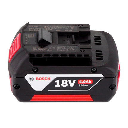 Bosch GEX 18V-125 Lijadora rotorbital profesional sin cable 18 V 125 mm sin escobillas + 1x acumulador 4,0 Ah + L-BOXX - sin cargador