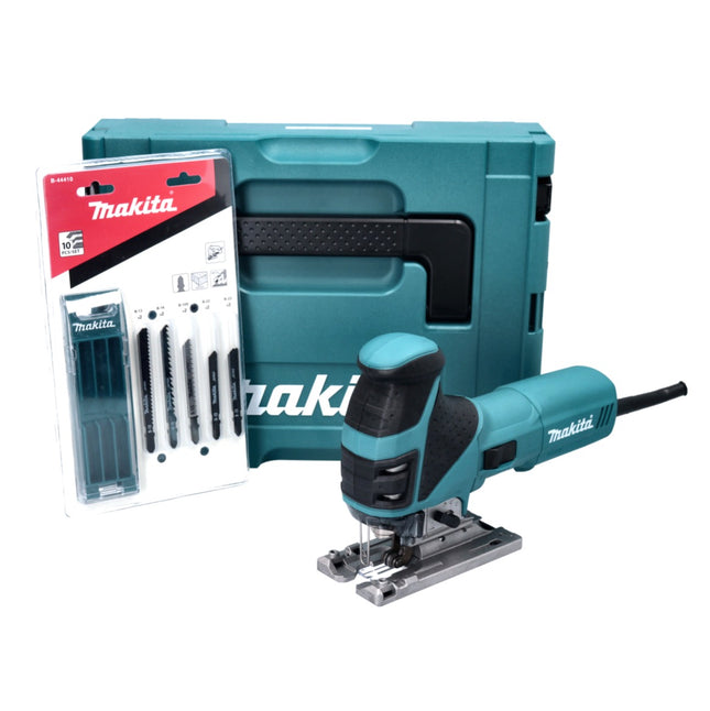 Sierra de calar pendular Makita 4351 FCTJ 720 W + 16 hojas + Makpac
