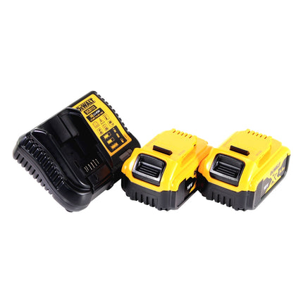 DeWalt DCL 077 P2 Rechargeable LED worklight 12 V 18 V 2000 lm IP54 + 2x rechargeable battery 5.0 Ah + charger