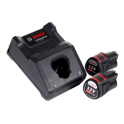 Bosch GOP 12V-28 Cortadora Lijadora Profesional sin Escobillas + 2 Baterías 3.0 Ah + Cargador