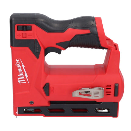 Milwaukee M12 BST-0 Cordless Tacker 12 V 6 - 14 mm ( 49334596349 ) Solo - without battery, without charger