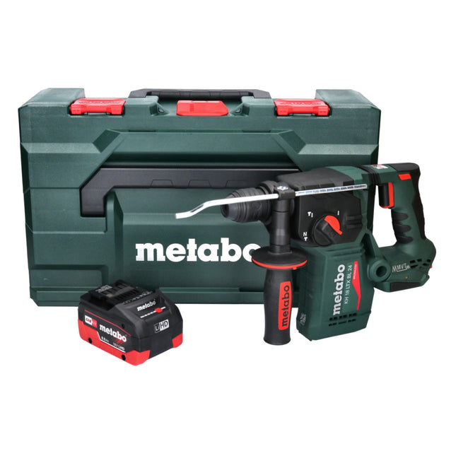 Metabo KH 18 LTX BL 24 cordless hammer drill 18 V 2.2 J SDS Plus Brushless + 1x rechargeable battery 8.0 Ah + metaBOX - without charger