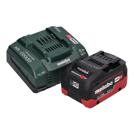 Metabo KH 18 LTX 24 akumulatorowy młot udarowo-obrotowy 18 V 2,1 J SDS plus + 1x akumulator 8,0 Ah + ładowarka + metaBOX