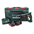 Metabo KH 18 LTX 24 akumulatorowy młot udarowo-obrotowy 18 V 2,1 J SDS plus + 2x akumulator 8,0 Ah + ładowarka + metaBOX