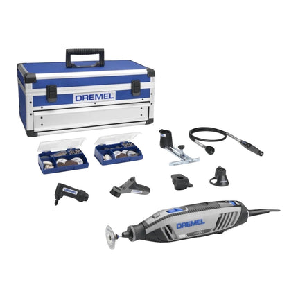 Dremel 4250 Multi-Tool 175 Watt + 128-piece Accessory Set + Attachments + Case (4250-6-128)