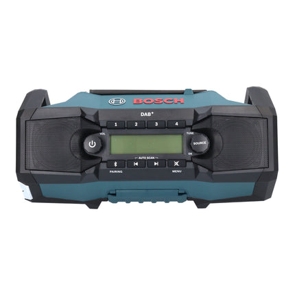 Bosch GPB 18V-2 SC Radio de obra profesional con batería 18 V DAB+ Bluetooth AUX + 1x batería 4,0 Ah + cargador