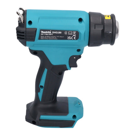 Makita DHG 180 A1 cordless hot air gun 18 V 550 °C + 1x rechargeable battery 2.0 Ah - without charger