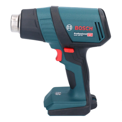 Bosch GHG 18V-50 Soplador de aire caliente a batería profesional 18 V 300° C / 500° C + 1x batería ProCORE 8,0 Ah + cargador + L-Boxx