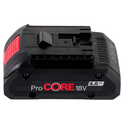 Bosch GWX 18V-10 Professional Meuleuse d'angle sans fil 18 V 125 mm X-LOCK Brushless + 1x Batterie ProCORE 4,0 Ah + L-Boxx - sans chargeur