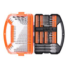 WellCut Juego de 101 brocas y puntas de taladro en estuche 1/4