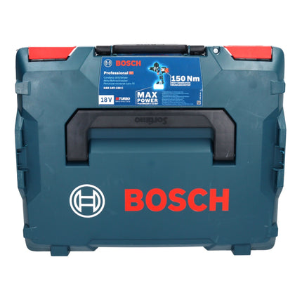 Bosch GSR 18V-150 C Trapano avvitatore professionale a batteria 18 V 150 Nm Biturbo Brushless ( 06019J5005 ) + 2x batteria ricaricabile ProCORE 8,0 Ah + caricabatterie + L-Boxx