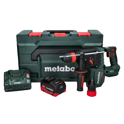Metabo KH 18 LTX BL 28 Q Trapano a percussione a batteria 18 V 3 J SDS plus Brushless + 1x batteria 5,5 Ah + caricabatteria + metaBOX