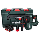 Metabo KH 18 LTX BL 28 Q Akumulatorowa wiertarko-wkrętarka udarowa 18 V 3 J SDS plus Brushless + 1x akumulator 8,0 Ah + metaBOX - bez ładowarki