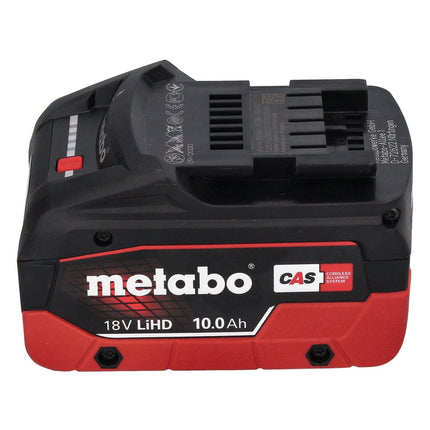 Metabo KH 18 LTX BL 28 Q Trapano a percussione a batteria 18 V 3 J SDS plus Brushless + 1x batteria 10,0 Ah + metaBOX - senza caricabatteria