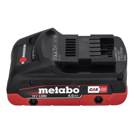 Metabo SSD 18 LTX 200 BL Atornillador de impacto inalámbrico 18 V 200 Nm 1/4" sin escobillas + 1x batería 4,0 Ah + metaBOX - sin cargador