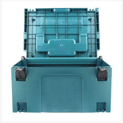 Makita MAKPAC 3 Kunststoffkoffer 395 x 295 x 215 mm - ohne Einlage ( 821551-8 ) - Toolbrothers