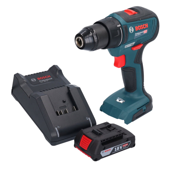 Bosch GSR 18V-55 Trapano avvitatore professionale a batteria 18 V 55 Nm brushless + 1x batteria ricaricabile 2,0 Ah + caricabatterie