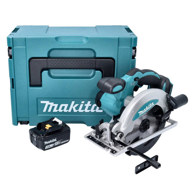 Makita DSS 610 F1J Sierra circular 18 V 165 mm + 1x 3.0 Ah batería + Makpac - sin cargador