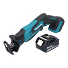 Sierra de sable Makita DJR 185 M1 sin cable 18 V + 1x batería 4.0 Ah - sin cargador