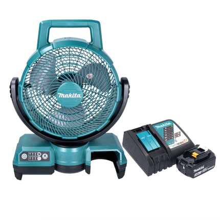 Ventilador sin cable Makita DCF203F1 14.4V - 18V + 2x Baterías 3.0 Ah + Cargador