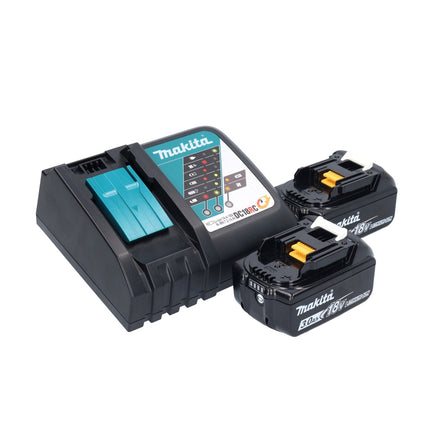 Ventilador sin cable Makita DCF203F1 14.4V - 18V + 2x Baterías 3.0 Ah + Cargador