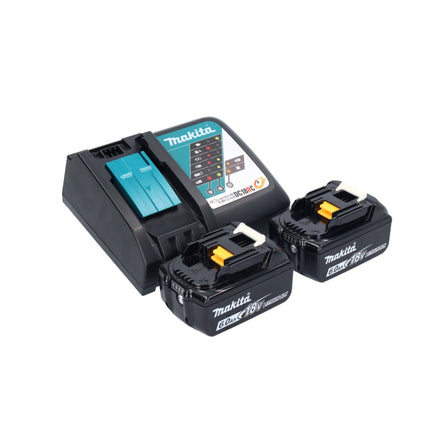 Makita DCF 203 RG Ventilateur sans fil 14,4 V - 18 V + 2x Batteries 6,0 Ah + Chargeur