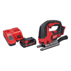 Milwaukee M18 BJS-301 seghetto alternativo a batteria 18 V + 1x batteria ricaricabile 3,0 Ah + caricabatterie