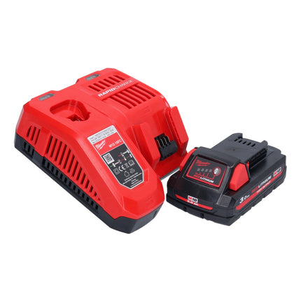 Milwaukee M18 BJS-301 seghetto alternativo a batteria 18 V + 1x batteria ricaricabile 3,0 Ah + caricabatterie