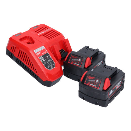 Sierra de calar a batería Milwaukee M18 BJS-402 18 V + 2x baterías 4,0 Ah + cargador
