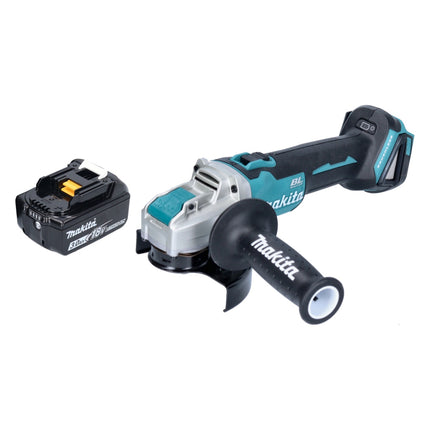 Makita DGA 521 F1X1 Amoladora angular sin cable 18 V 125 mm X-LOCK Brushless + 1x batería recargable 3,0 Ah - sin cargador