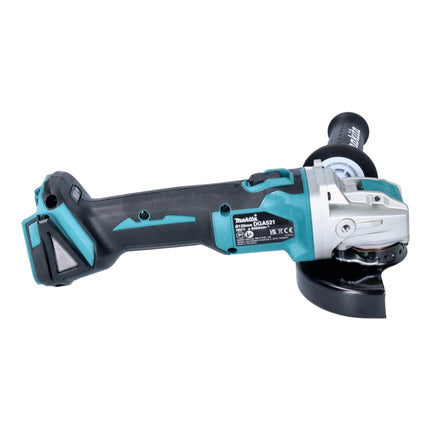 Makita DGA 521 F1X1 Amoladora angular sin cable 18 V 125 mm X-LOCK Brushless + 1x batería recargable 3,0 Ah - sin cargador