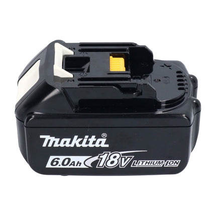 Makita DGA 521 G1X1 Amoladora angular sin cable 18 V 125 mm X-LOCK Brushless + 1x batería recargable 6,0 Ah - sin cargador