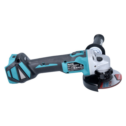 Smerigliatrice angolare a batteria Makita DGA 513 M1 18 V 125 mm brushless + 1x batteria 4,0 Ah - senza caricabatterie