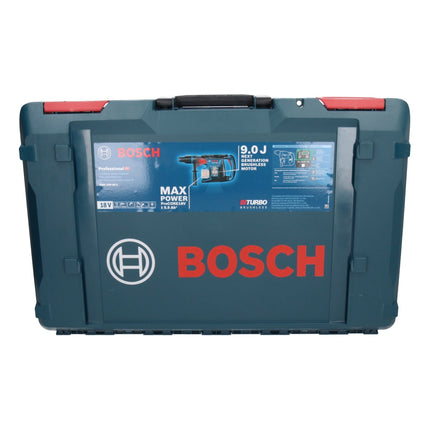 Bosch GBH 18V-40 C Taladro percutor inalámbrico profesional 18 V 9,0 J SDS max BITURBO Brushless + 2x batería ProCORE 4,0 Ah + cargador + XL-BOXX