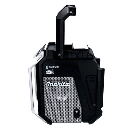 Makita DMR 115 RA1B radio de obra con batería 12 V - 18 V Bluetooth DAB+ IP65 negro + 1x batería 2,0 Ah + cargador