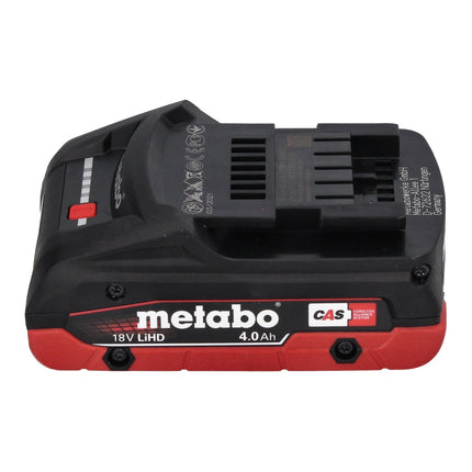 Metabo W 18 L 9-125 Amoladora angular de batería Quick 18 V 125 mm + 1x batería 4,0 Ah + metaBOX - sin cargador