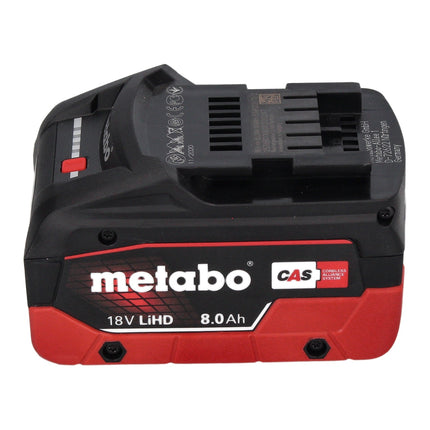Metabo W 18 L 9-125 Quick Akku Winkelschleifer 18 V 125 mm + 1x Akku 8,0 Ah + metaBOX - ohne Ladegerät - Toolbrothers