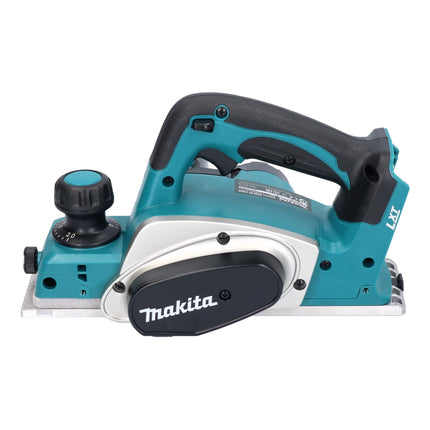 Makita DKP 180 M1J cordless planer 18 V 82 mm + 1x battery 4.0 Ah + Makpac - without charger